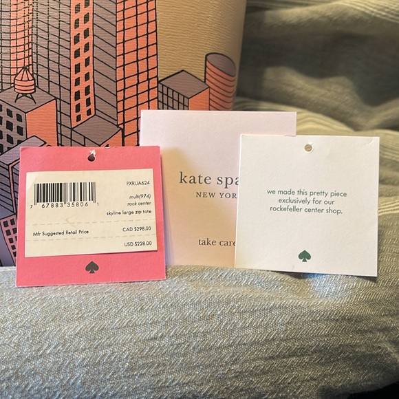 NWT Kate Spade Rock Center City Skyline Large Tote - Picture 2 of 8